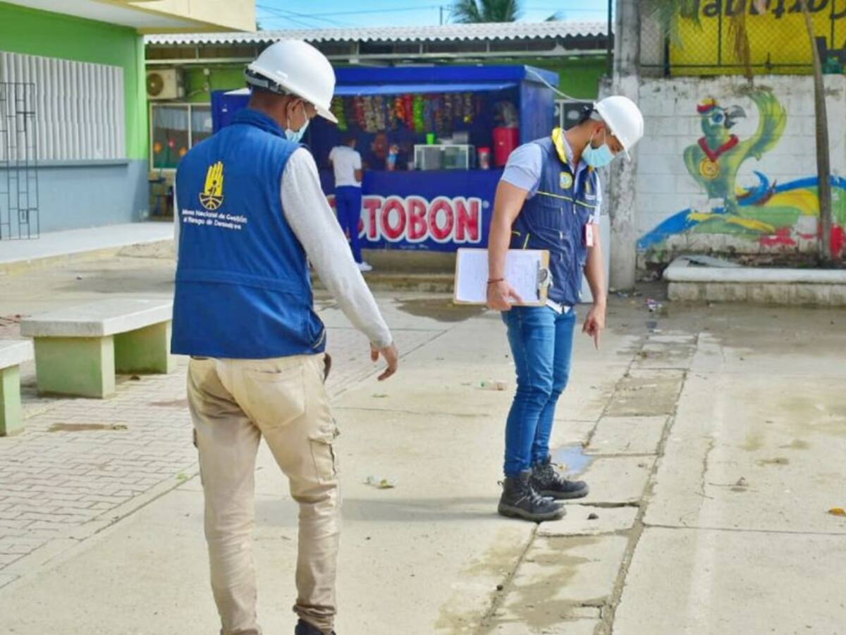 Gestión del Riesgo atendió inundación en colegio de El Pozón
