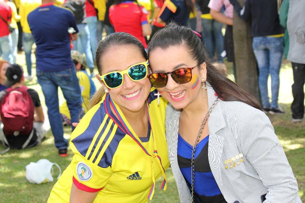 El elenco colombiano acaricia los octavos de final del Mundial Brasil 2014.