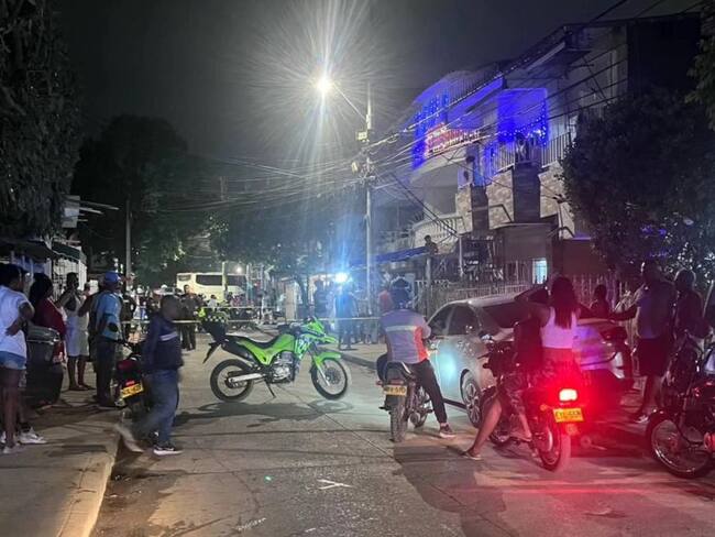 Ataque sicarial en el barrio Villa Estrella de Cartagena dejó a un hombre herido