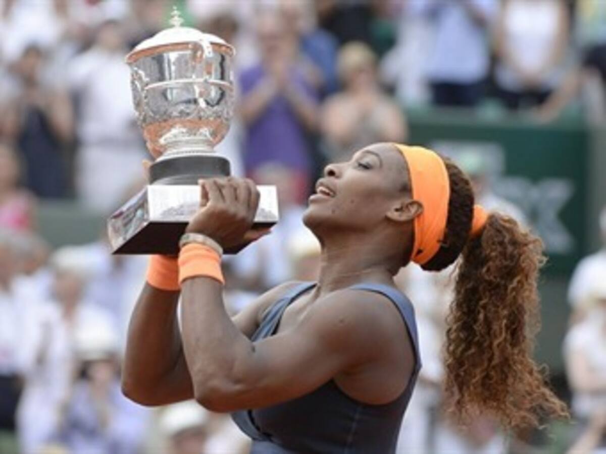 Serena Williams cumplió con los pronósticos y se quedó con el Roland Garros