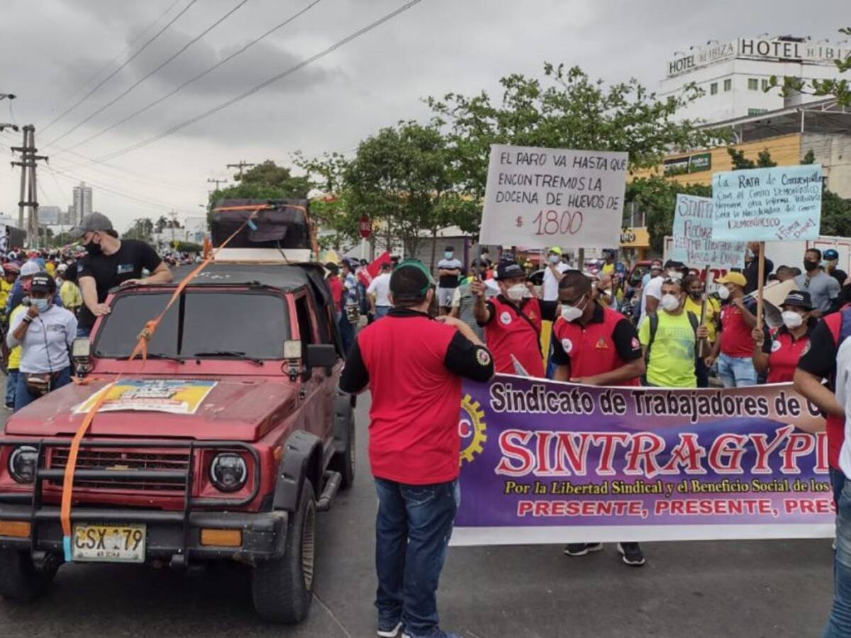 Conozca cuáles serán las manifestaciones este viernes en Cartagena