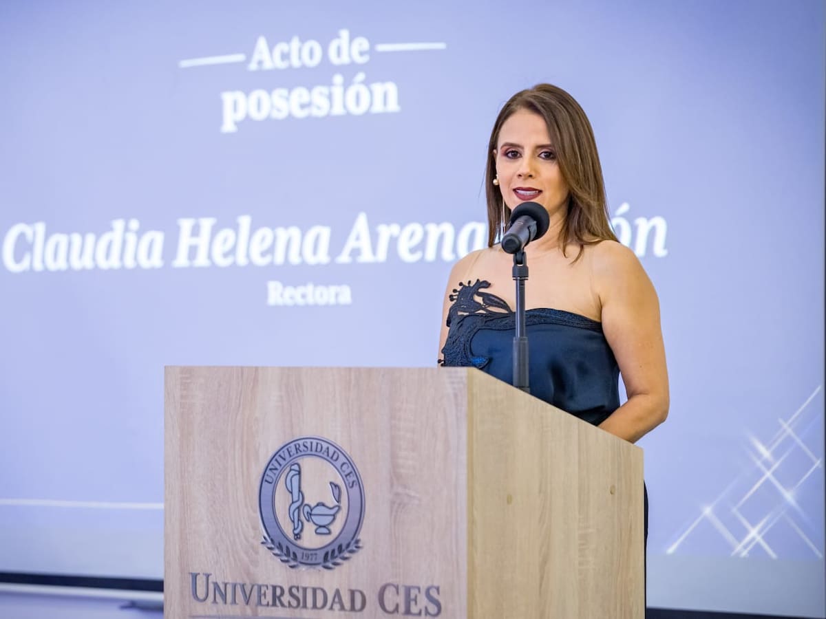 Claudia Helena Arenas Pajón asume la rectoría de la Universidad CES