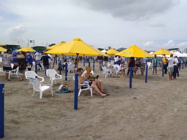Distrito de Cartagena desmiente privatización de Playa Azul La Boquilla
