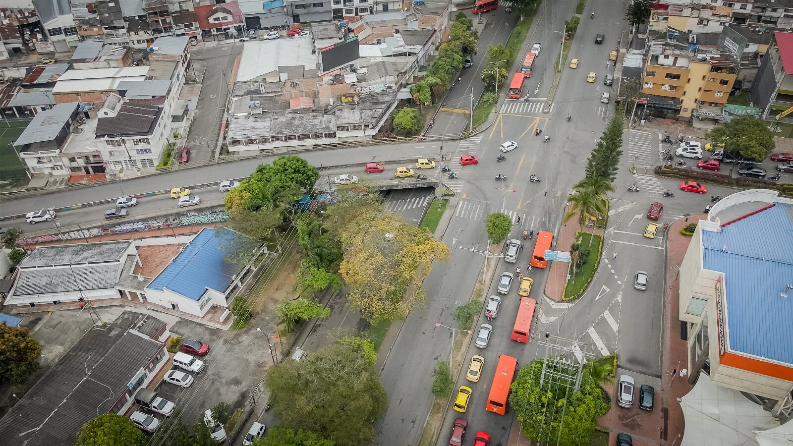 Panorámica actual de la calle 60 de Ibagué