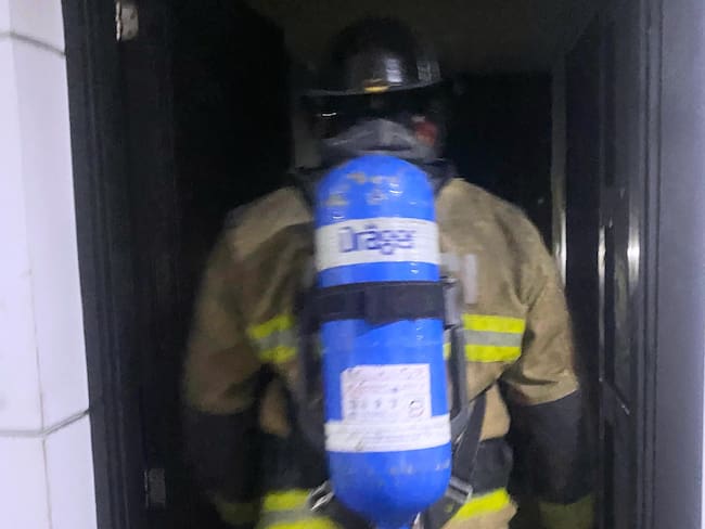 Cuerpo de Bomberos de Cartagena atendió incendio en habitación del Hotel Cartagena Plaza