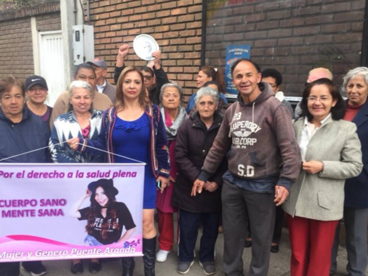 Comunidad en Puente Aranda protestó por traslado de puesto de salud