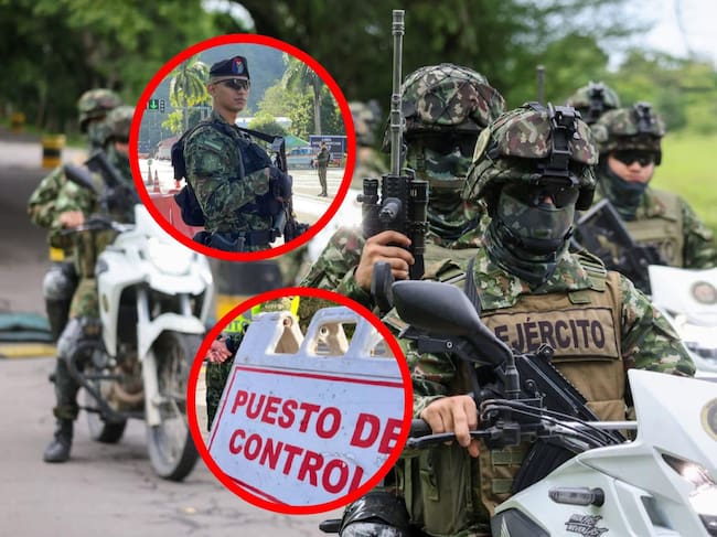 Conozca los puntos de control del Ejército Nacional para este puente festivo del 15 al 17 de agosto. - Fotos Ejercito Nacional de Colombia