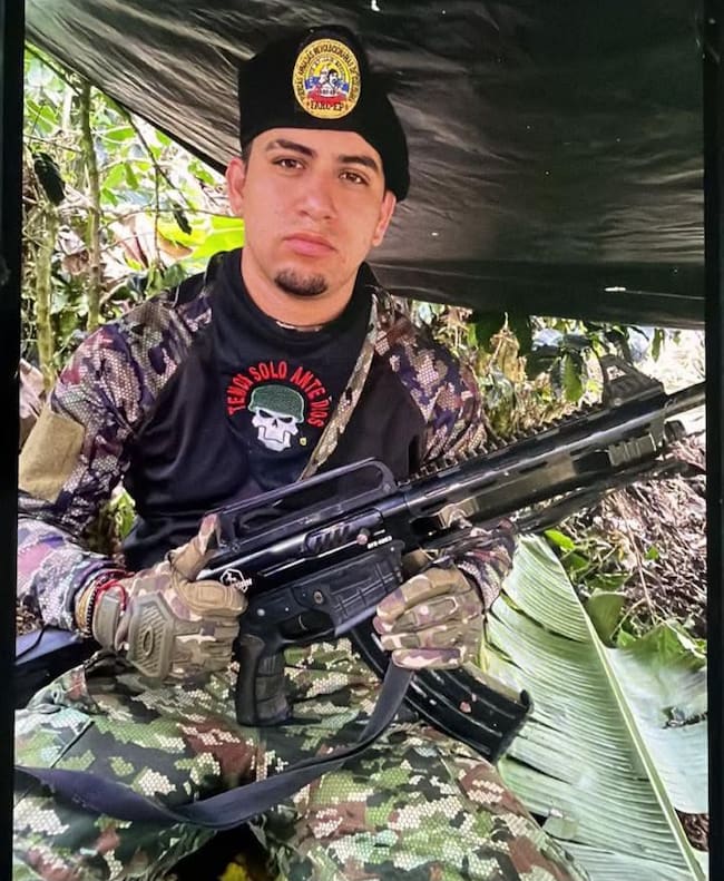 Alias Northon, señalado como segundo cabecilla armado del Frente 57 ‘Yair Bermúdez’
