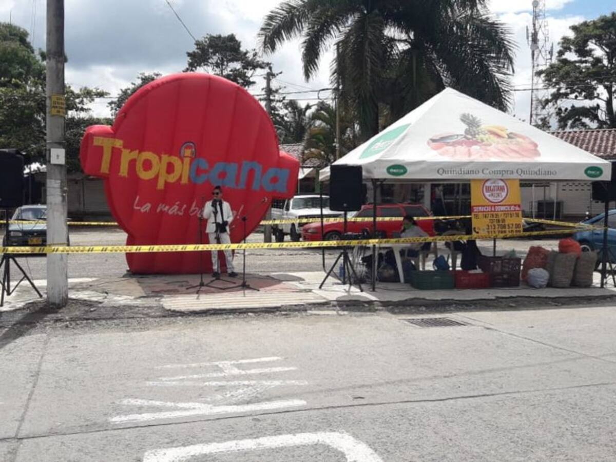 Jornada de Donatón en Mercar, Armenia en PRO de los artistas del Quindío