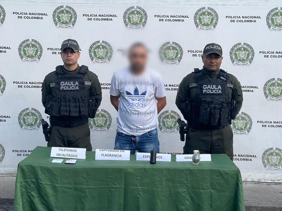 Cae jefe de disidencias Farc en el Valle, implicado en secuestros, extorsión y quema de vehículos