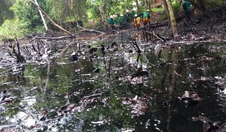 Se registró el derrame de 49 barriles de crudo.