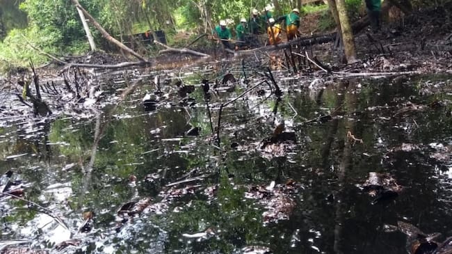 Se registró el derrame de 49 barriles de crudo.