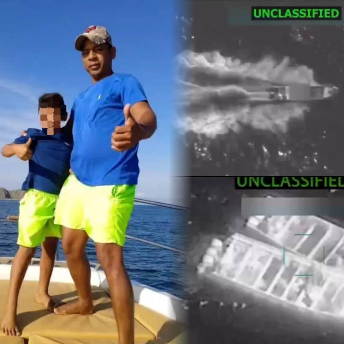 Familia colombiana presenta primera denuncia formal contra ataques de EE.UU. a supuesta narcolancha