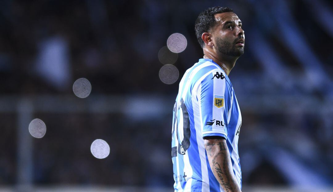 Edwin Cardona ha disputado 10 partidos con Racing este año.