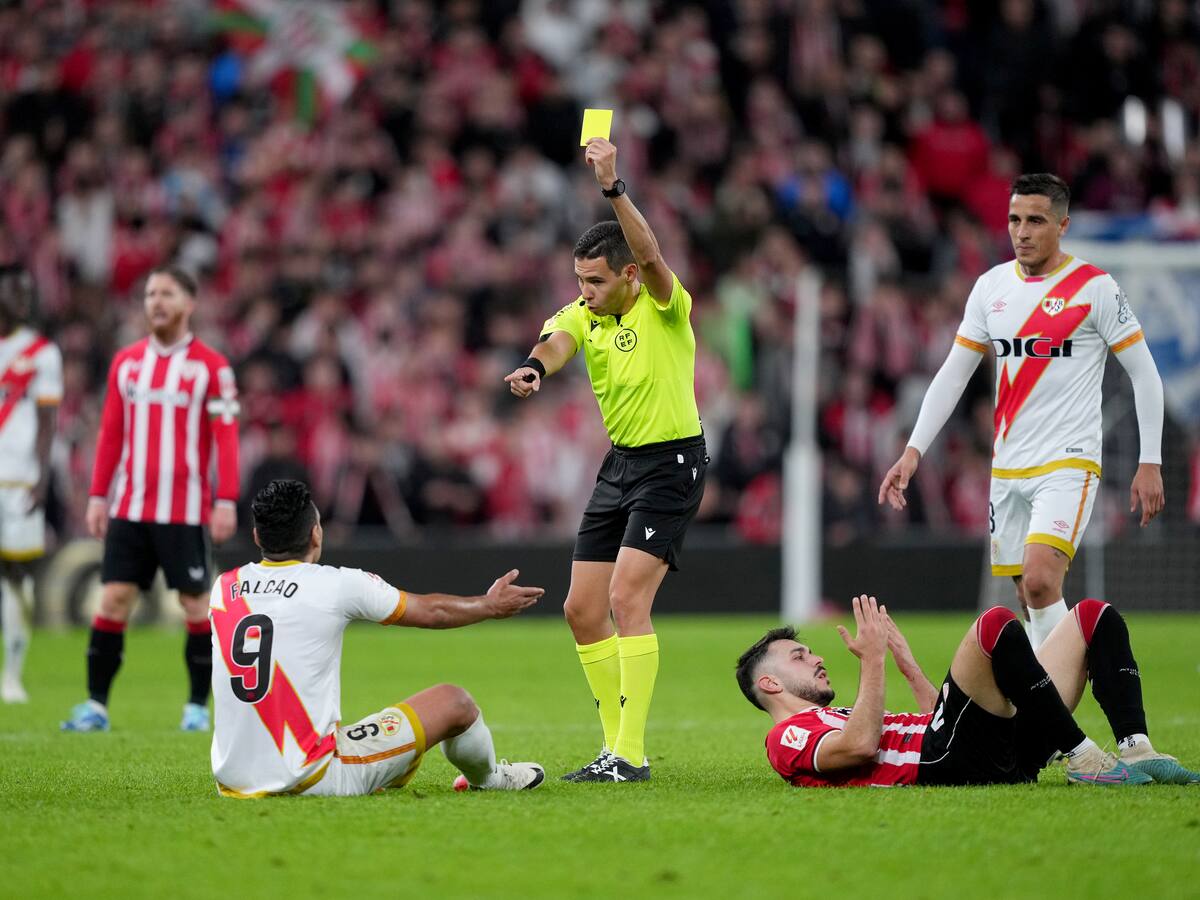Falcao sumó minutos en dura derrota del Rayo Vallecano ante el Athletic Bilbao