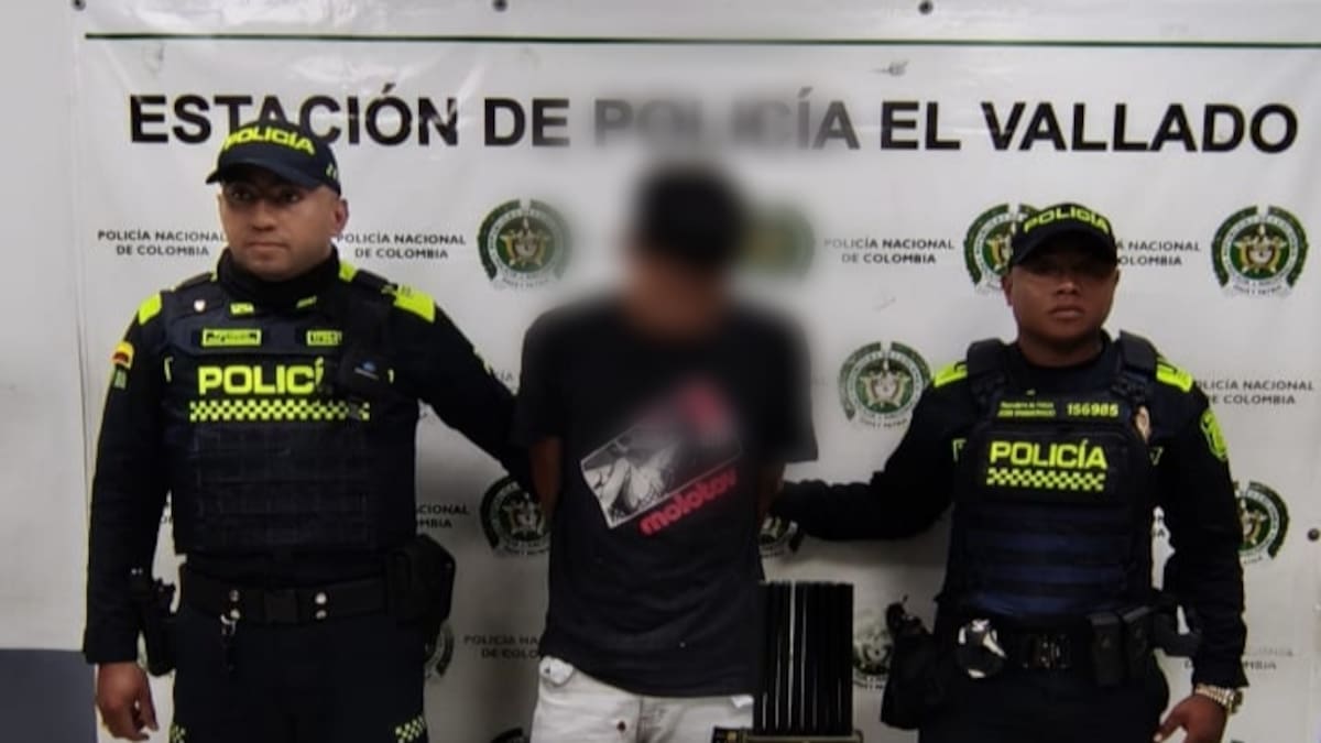 Persecución en Cali terminó en balacera y captura de presunto ladrón con inhibidor de señal