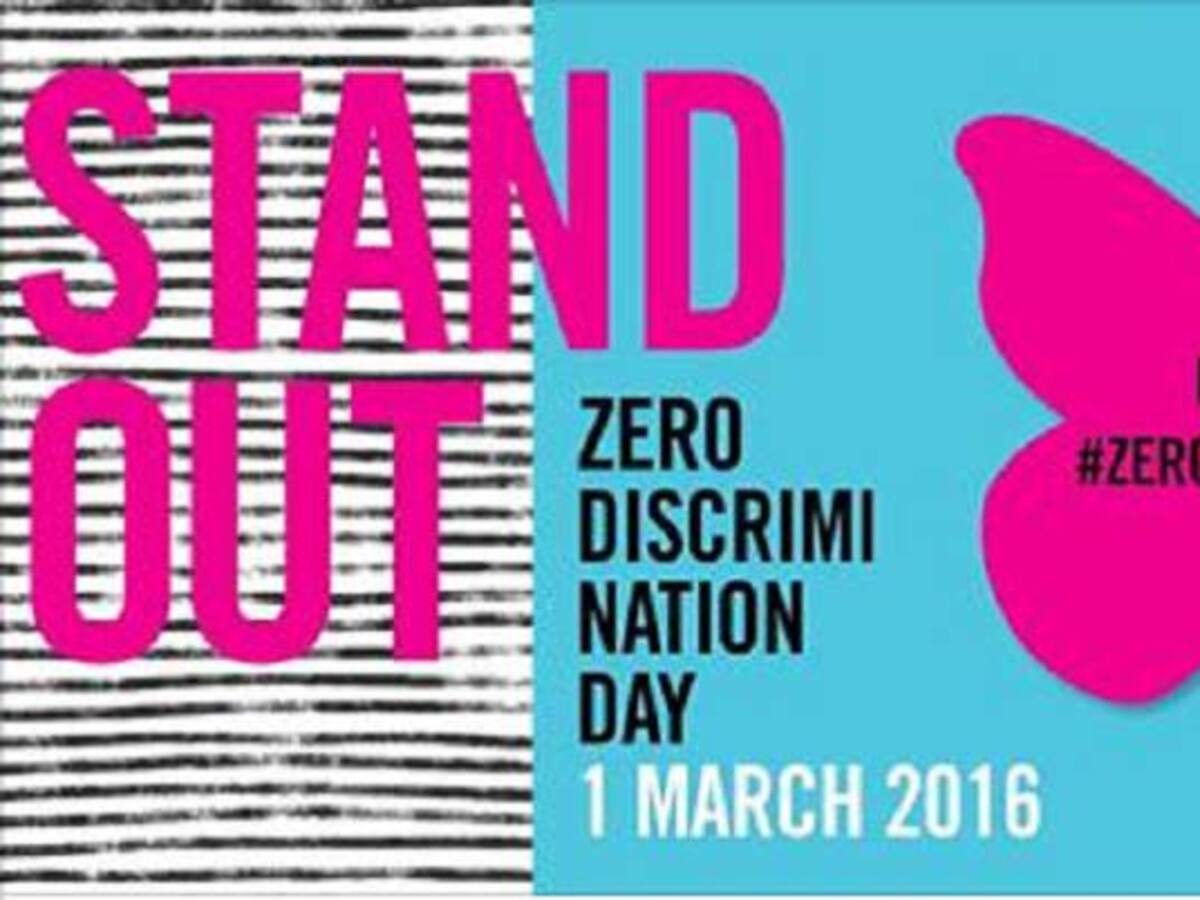 1 de marzo, Día mundial Contra la Discriminación