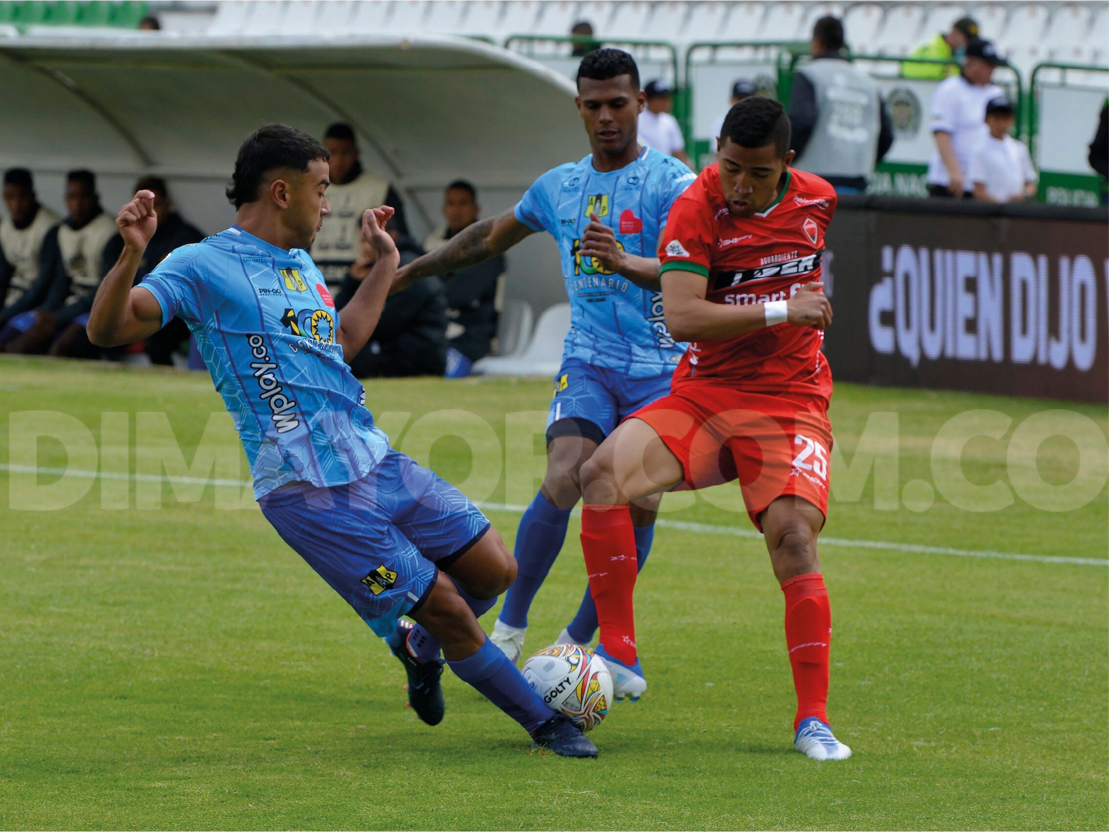 Patriotas y Alianza Petrolera empataron en Tunjo, por la fecha 13 de la Liga. DIMAYOR