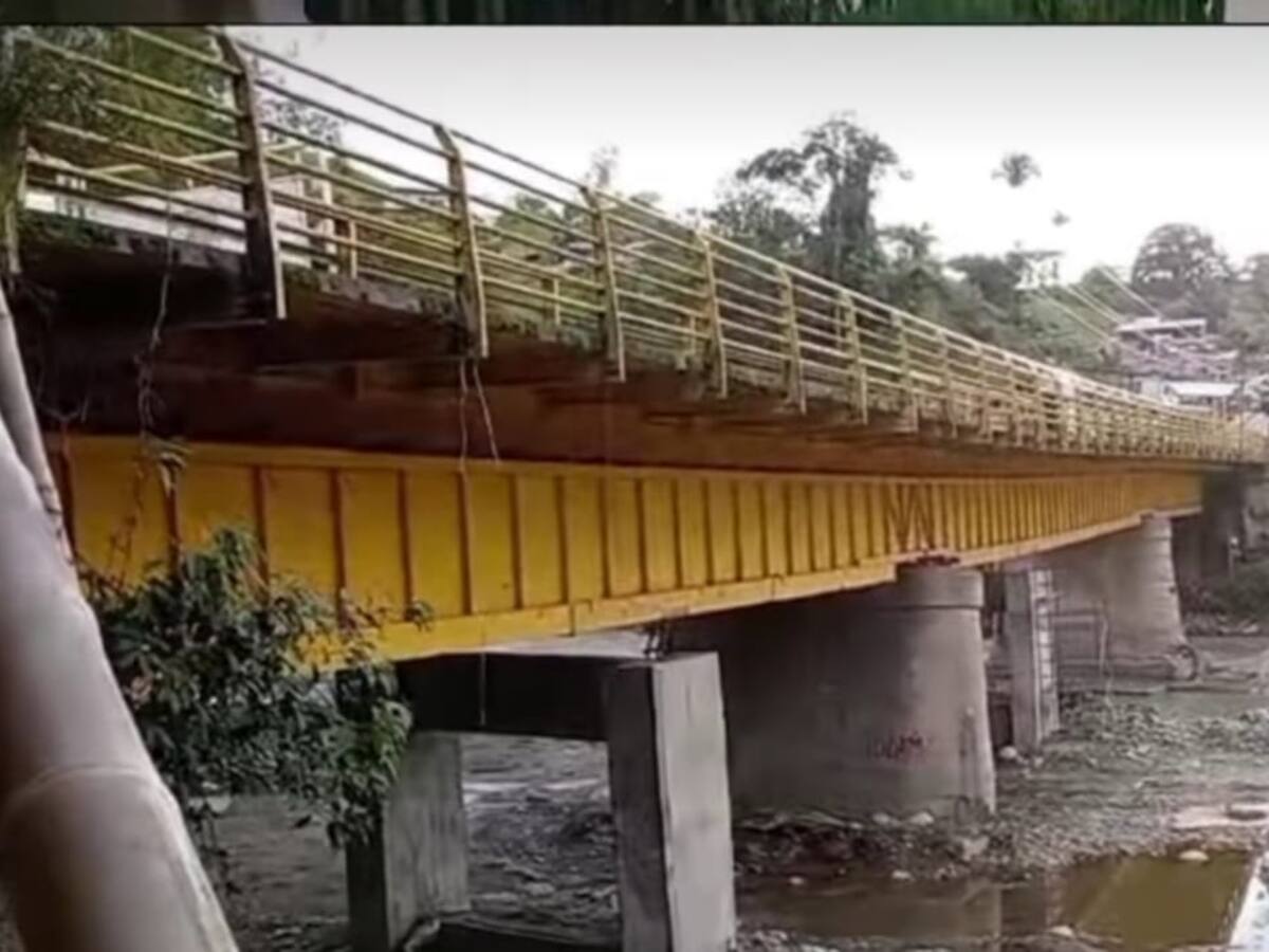 Vergüenza, no entregaron las obras del puente Barragán entre Quindío y Valle del Cauca
