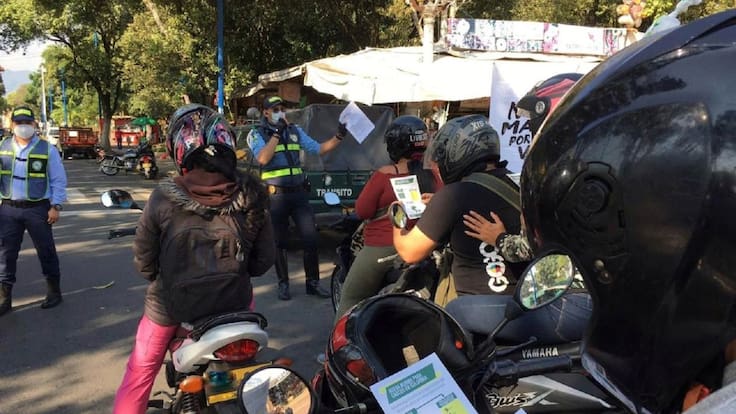 Tránsito anuncia controles para garantizar el buen porte del casco