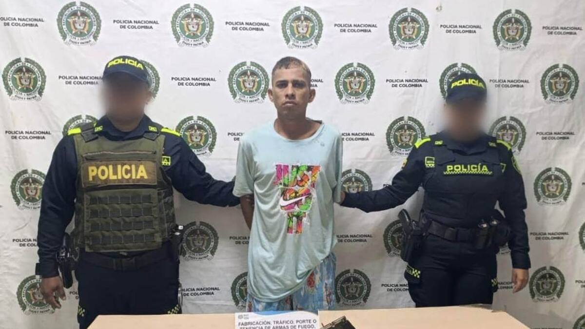 ‘Pablito marihuana’, 15 anotaciones judiciales y andaba armado en Arjona