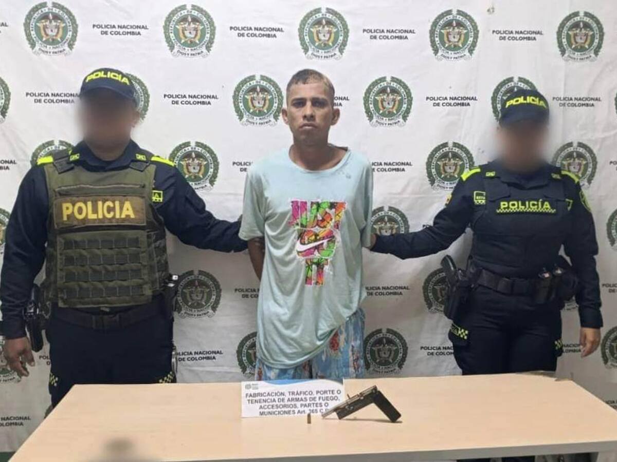 ‘Pablito marihuana’, 15 anotaciones judiciales y andaba armado en Arjona
