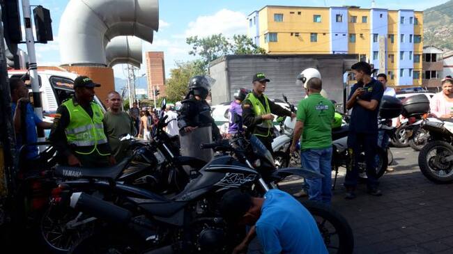 La policía intensifica operativos en algunos sectores de la ciudad.