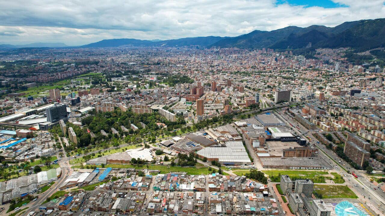 Imagen panorámica de Bogotá. Foto: Alcaldía de Bogotá.
