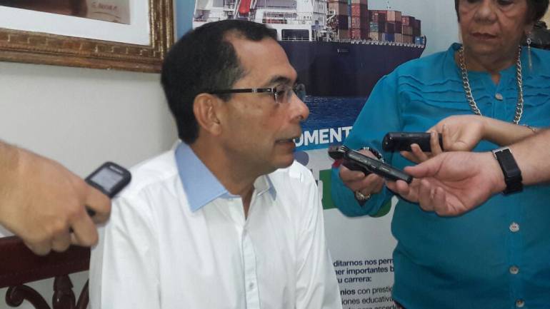 José Consuegra Bolívar, rector de la Universidad Simón Bolívar.