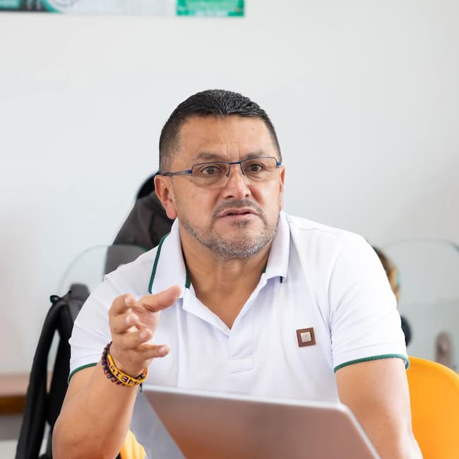 Nelzon Garzón Chitiva alcalde del municipio de San Luis de Gaceno, Boyacá. (2024-2027).