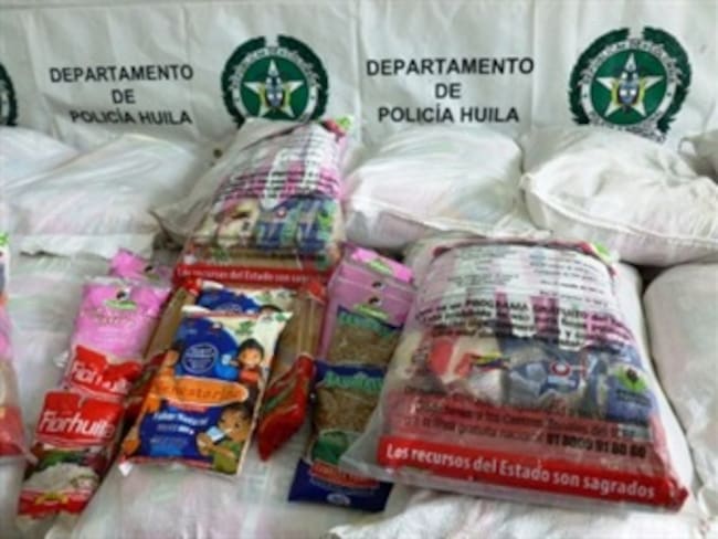 Retienen alimentos del ICBF que eran transportados sin las normas de salubridad necesarias