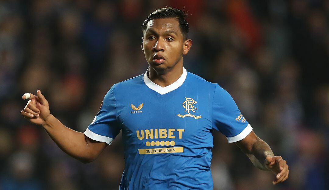 Alfredo Morelos, delantero del Rangers