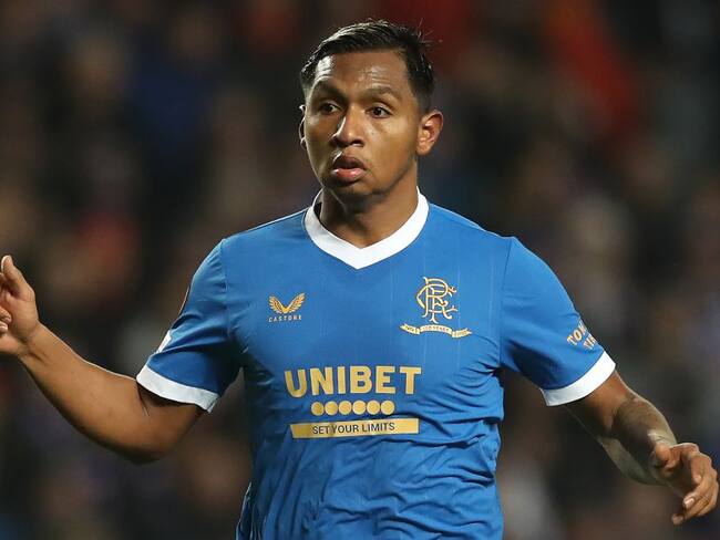 Alfredo Morelos, delantero del Rangers