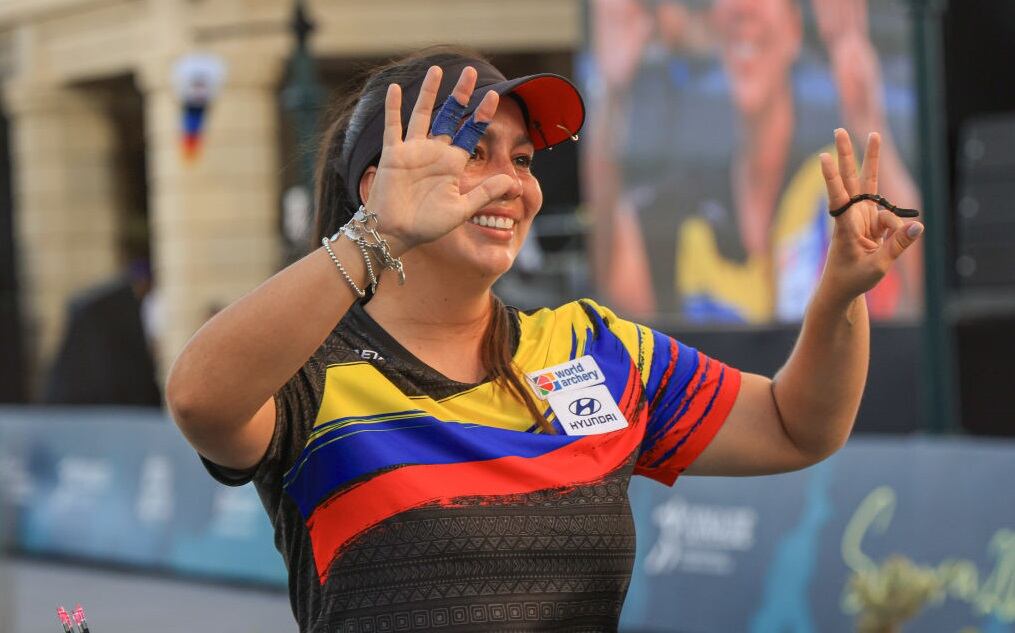 Sara López, deportista colombiana / Getty Images