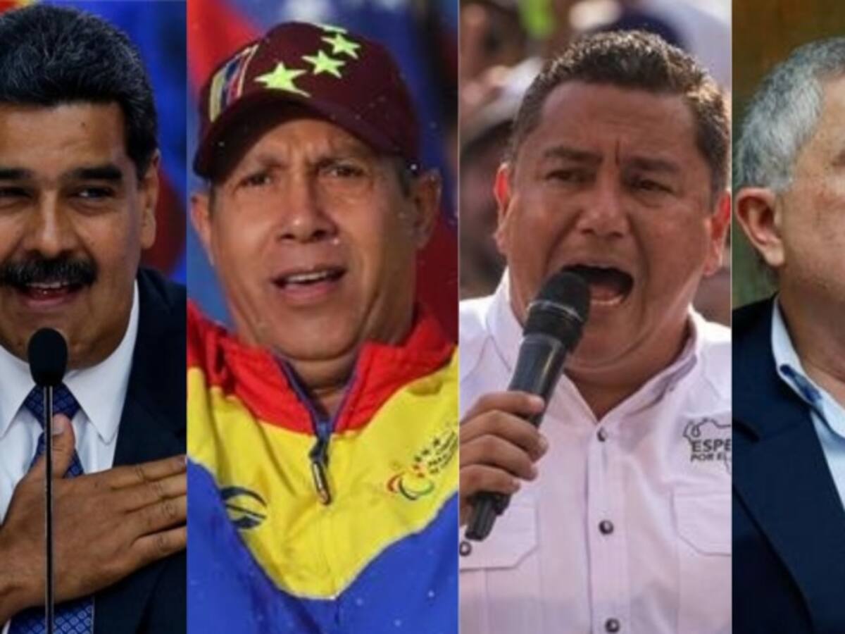 ¿Quiénes son los candidatos en las elecciones de Venezuela?