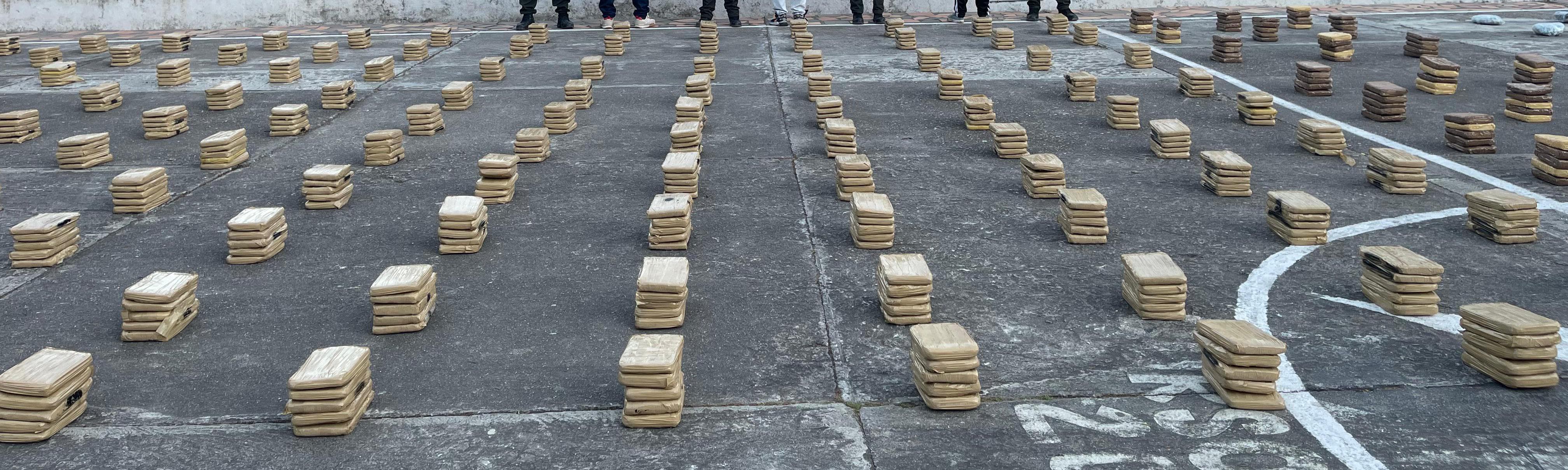 Incautan más de media tonelada de marihuana en Norte de Santander. / Foto: Denor.