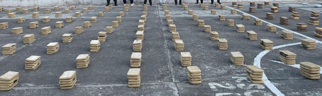 Incautan más de media tonelada de marihuana en Norte de Santander. / Foto: Denor.