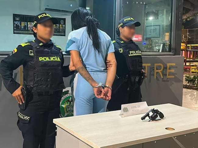 Capturaron a alias 'Mary'. // Policía Metropolitana de Cartagena