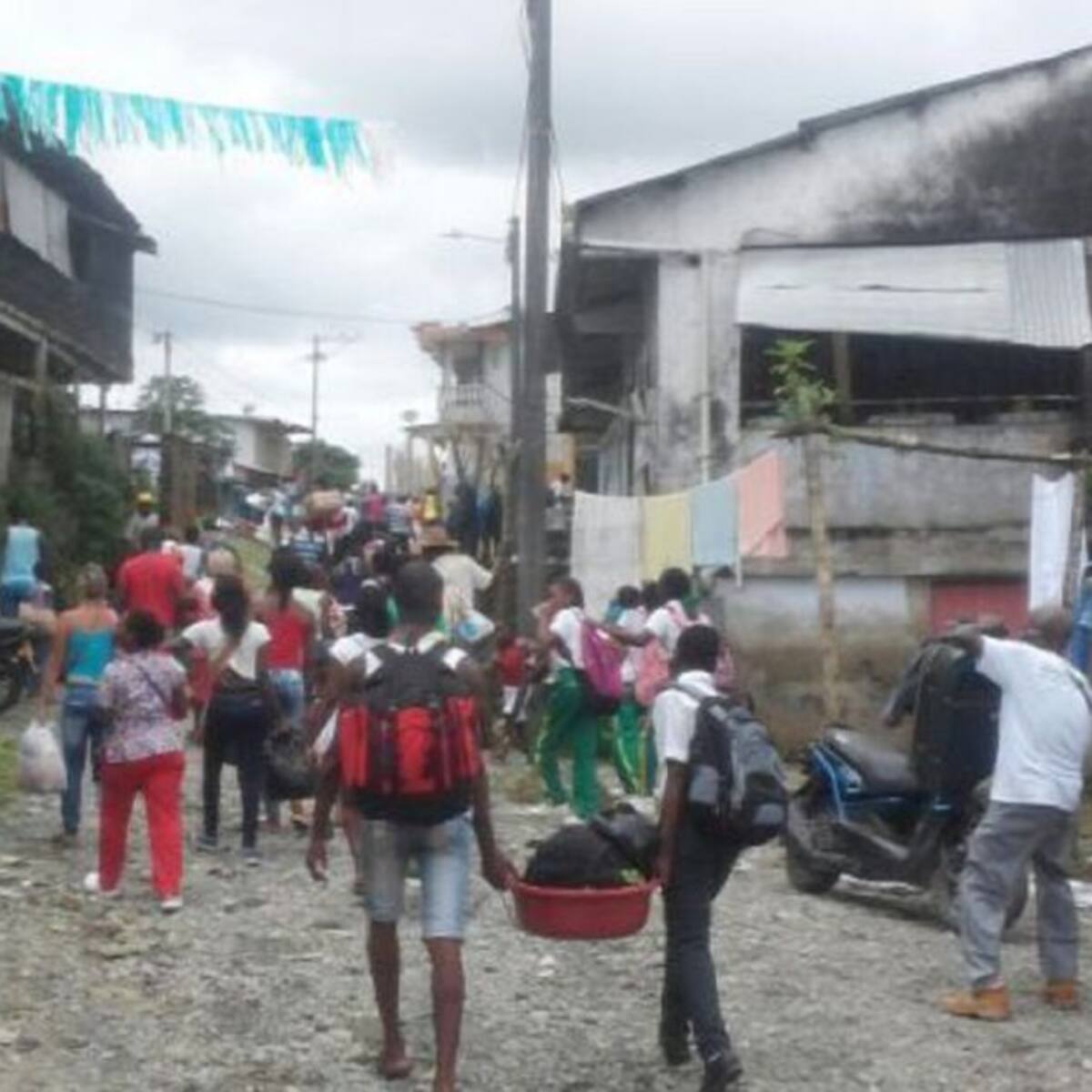 Desplazamiento de 130 personas en Cajambre a Buenaventura