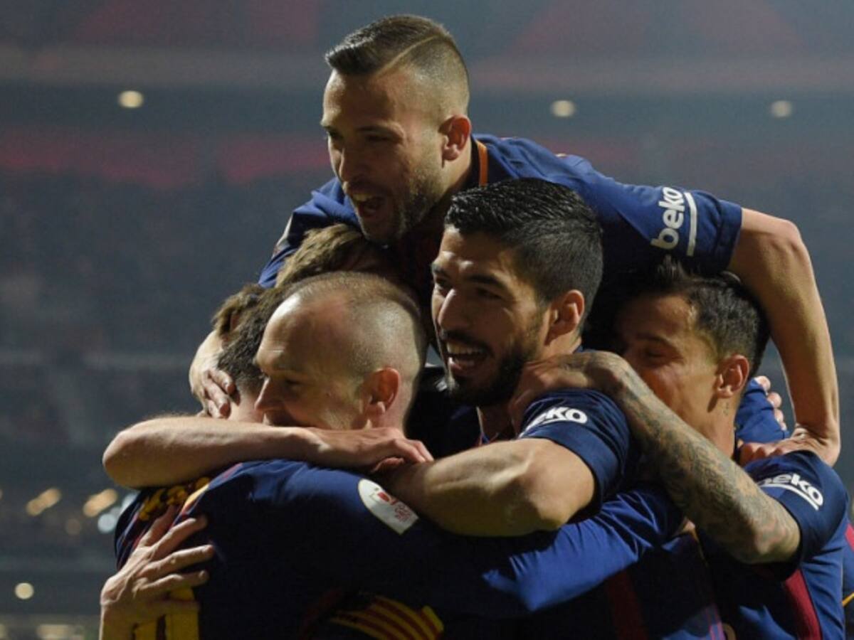 Barcelona golea 5-0 al Sevilla y se corona campeón de la Copa del Rey