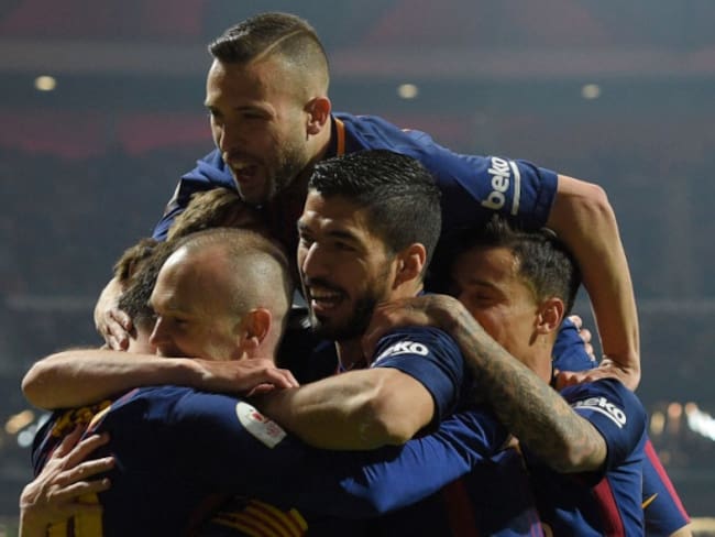 Barcelona golea 5-0 al Sevilla y se corona campeón de la Copa del Rey