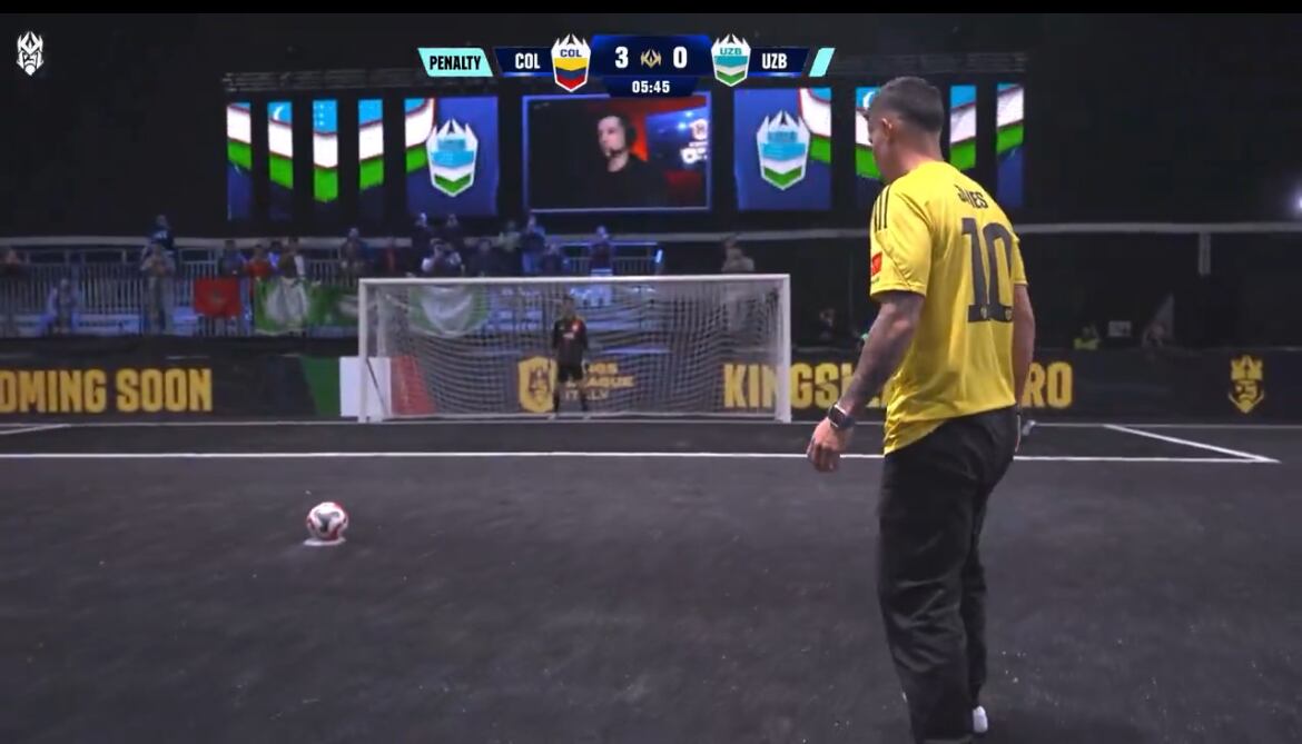 James Rodríguez/@kingsleague_am