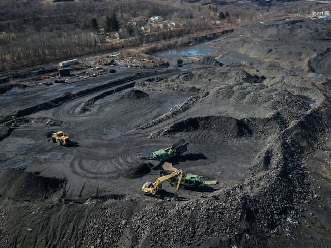 Mina de carbón en Ucrania.                  Foto: Getty 