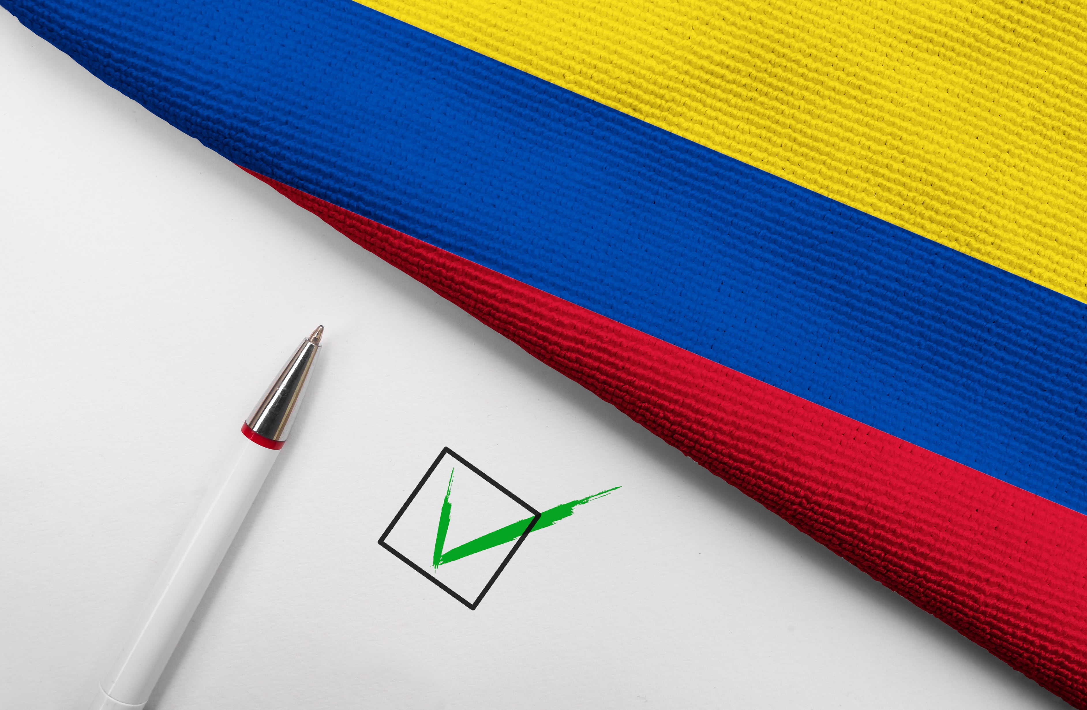Imagen de referencia de votaciones en Colombia. Foto: Getty Images