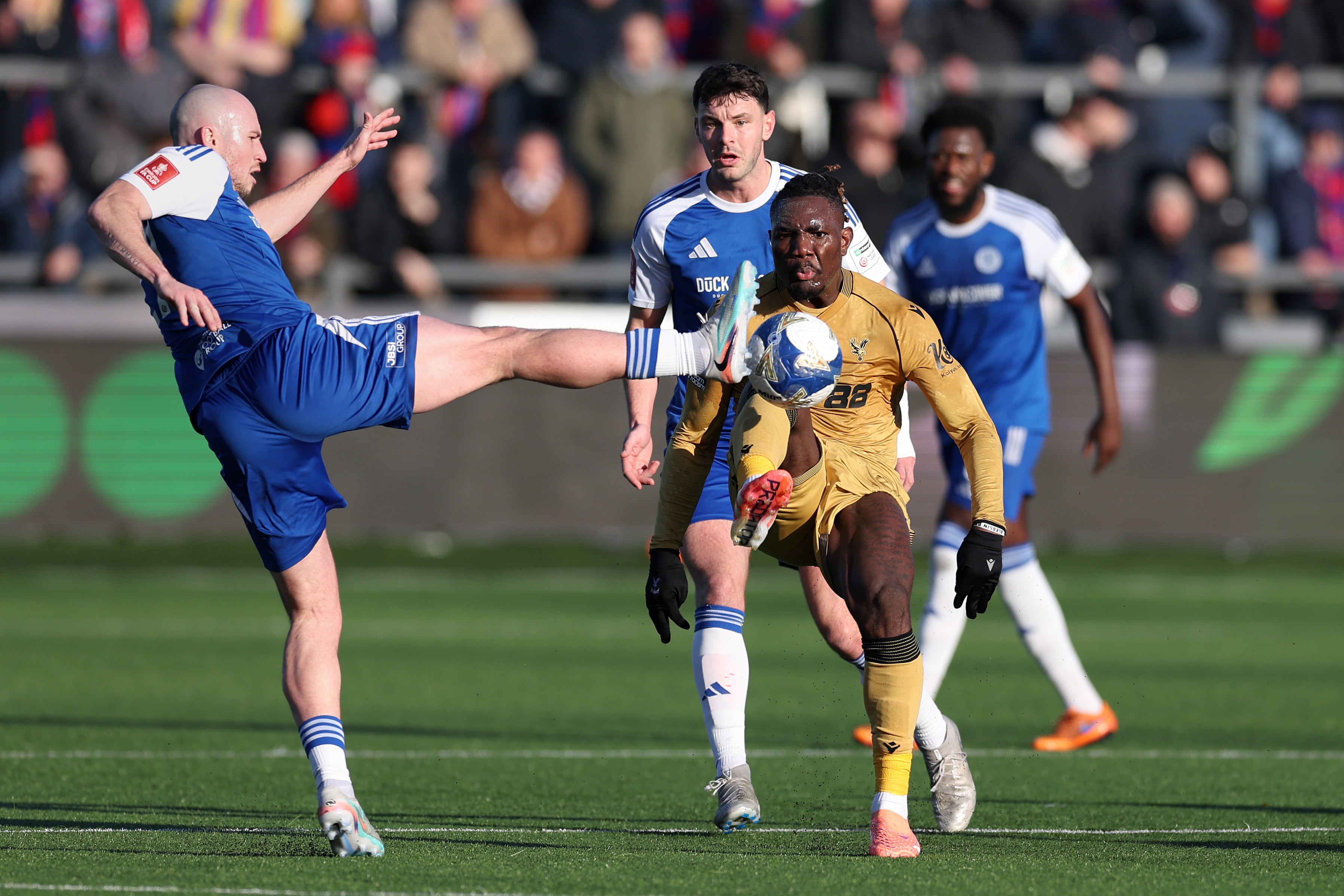 Macclesfield vs. Crystal Palace en el partido de la tercera jornada de la FA Cup / Getty Images