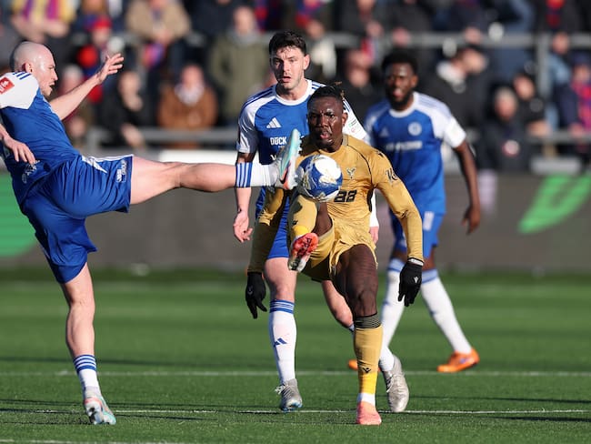 Macclesfield vs. Crystal Palace en el partido de la tercera jornada de la FA Cup / Getty Images