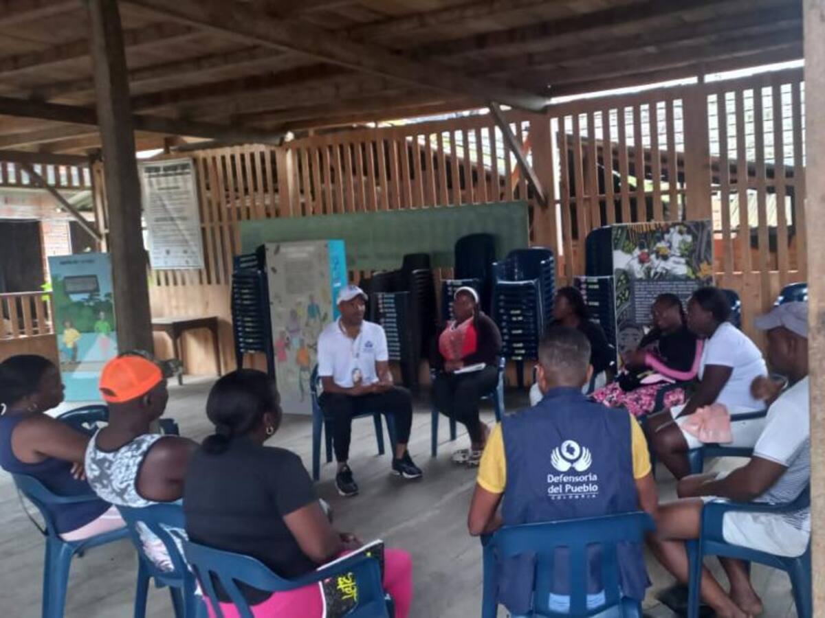 Defensoría verifica situación de derechos humanos en zona rural de Buenaventura