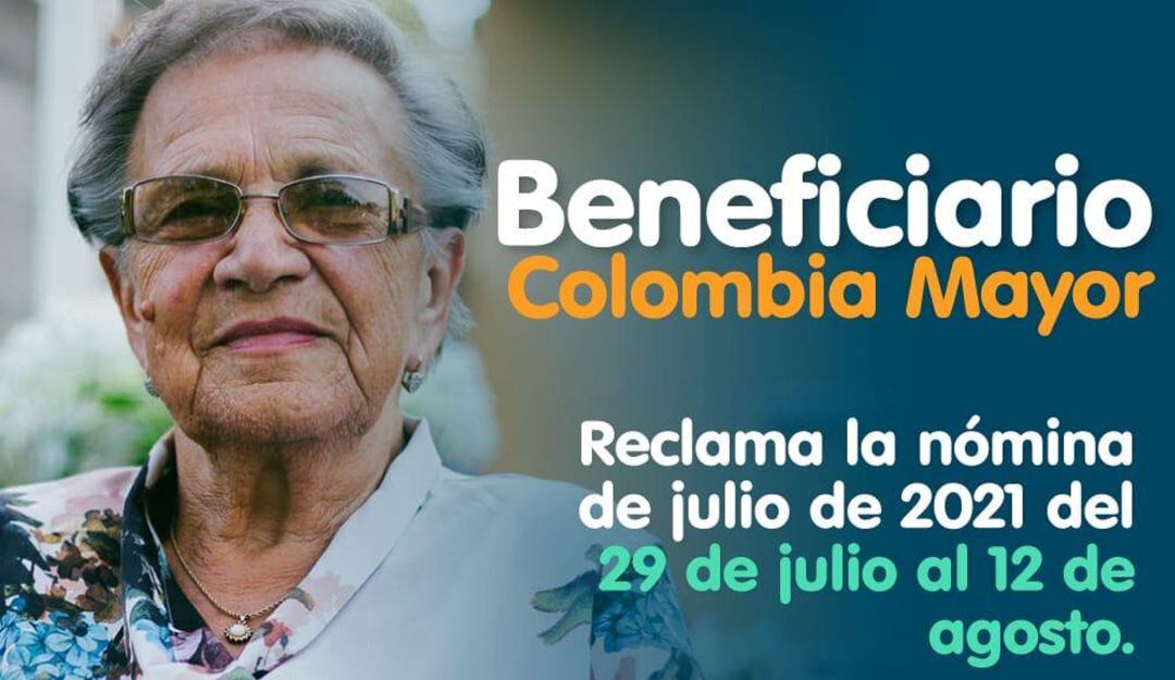 Entrega del beneficio Colombia Mayor en Manizales