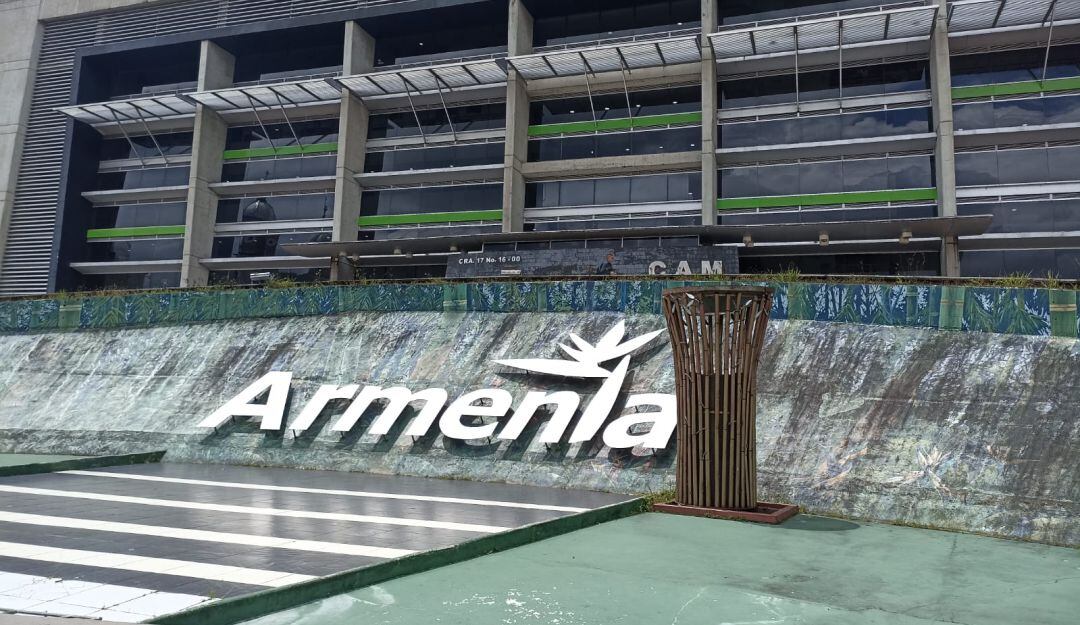 Plazoleta de la quindianidad en el CAM en Armenia