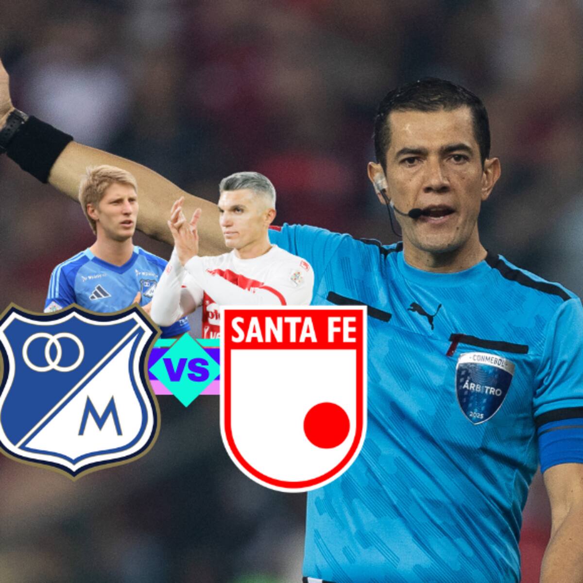 Así le ha ido a Andrés Rojas dirigiendo los clásicos Millonarios vs Santa Fe por Liga Colombiana